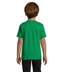 Camiseta de niño con cuello redondo personalizable